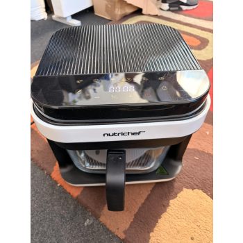 NutriChef 5,5 literes forrólevegős fritőz (air fryer)