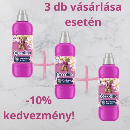 Coccolino Tiare Flower & Red Fruits öblítőkoncentrátum 925ml/37 mosás