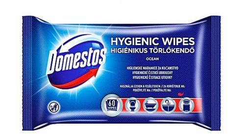 Domestos Ocean higiénikus törlőkendő 60 db