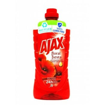   Ajax Floral Fiesta Red Flowers háztartási tisztítószer 1000ml