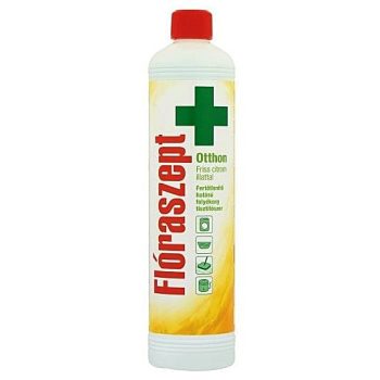   Flóraszept Otthon fertőtlenítő hatású folyékony tisztítószer friss citrom illattal 1000ml