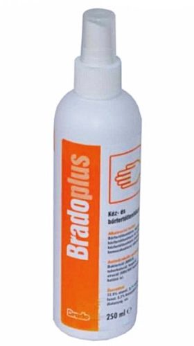 Bradoplus kéz- és bőrfertőtlenítőszer 250ml