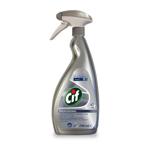 Cif Professional acél- és üvegtisztító 750ml