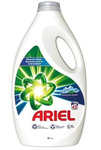 Ariel Mountain Spring Clean & Fresh folyékony mosószer 2150ml/43 mosás