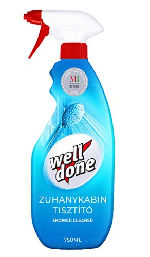 Well Done zuhanykabin tisztító 750ml