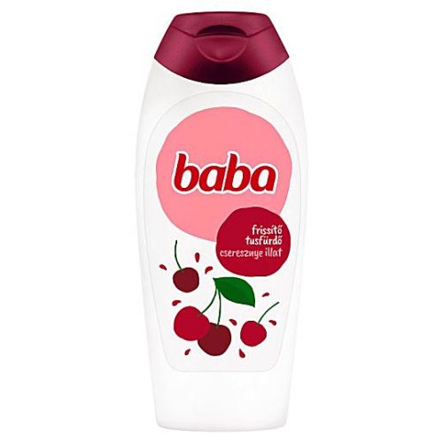 Baba frissítő tusfürdő cseresznye illattal 400ml