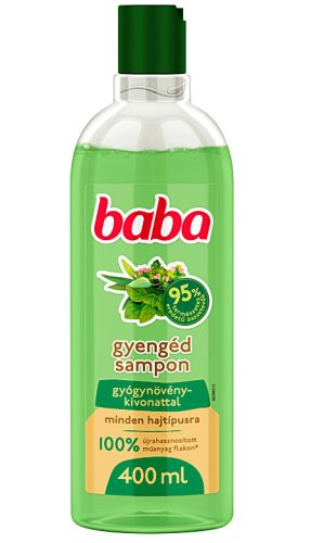 Baba sampon minden hajtípusra gyógynövényekkel 400 ml