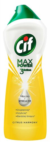 Cif Max Power 3 Action Ctirus súrolótej fehérítővel 650ml