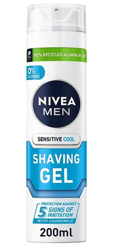 NIVEA MEN Sensitive Cool borotvagél érzékeny bőrre 200ml