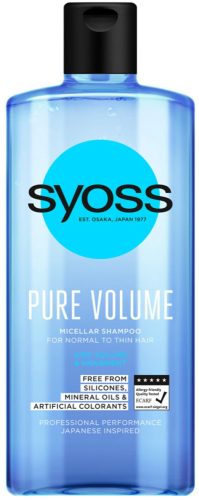 Syoss Pure Volume dúsító hatású sampon 440ml