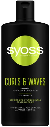 Syoss Curls & Waves sampon göndör és hullámos hajra 440ml