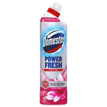 Domestos Power Fresh Floral Fresh WC tisztító gél 700 ml