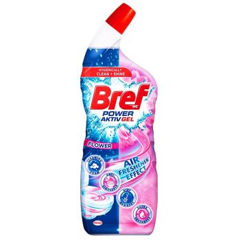 Bref Power Aktiv Gel Flower WC tisztítószer 700 ml