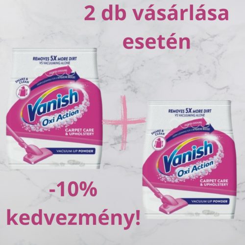 Vanish Oxi Action szőnyegtisztító por 650g