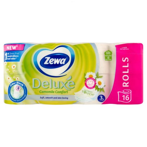 Zewa Deluxe Camomile Comfort 3r. toalettpapír 16 tek./csomag