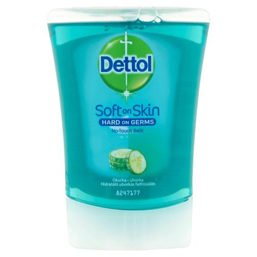 Dettol Hidratáló Uborkás érintés nélküli szappanutántöltő 250ml