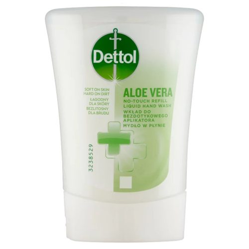 Dettol Aloe Vera érintés nélküli szappanutántöltő 250ml