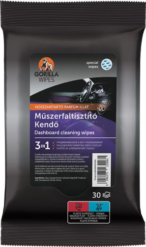 Gorilla műszerfaltisztító kendő 30db