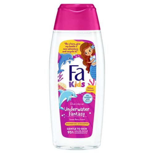 Fa Kids Underwater Fantasy tusfürdő és sampon 400ml