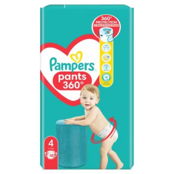   Pampers Pants bugyipelenka, méret: 4, 48 db pelenka, 9-15 kg