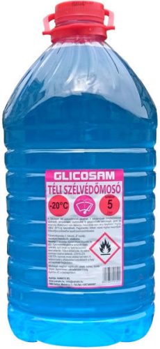 Glicosam téli szélvédőmosó folyadék -20°C 5000ml 