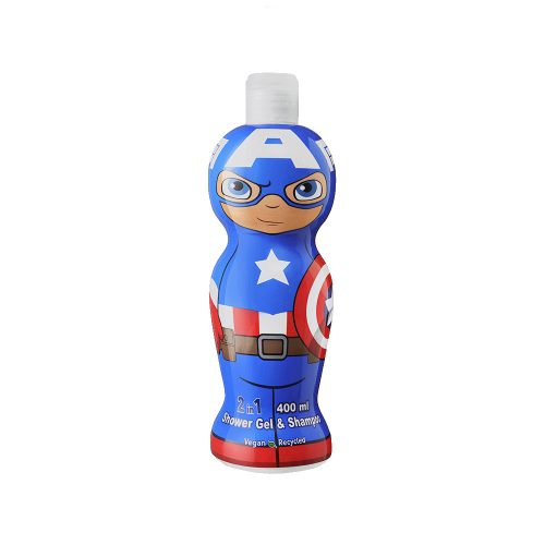 Captain America 2in1 sampon és tusfürdő 400ml