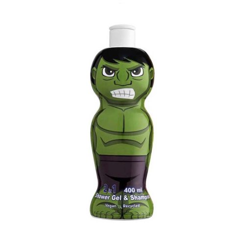 Hulk 2in1 sampon és tusfürdő 400ml